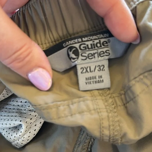 Gander Mountain Zip Shorts 2XL EUC - Picture 5 of 7